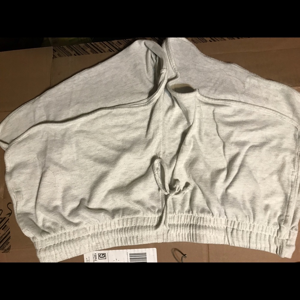 Plus white shorts